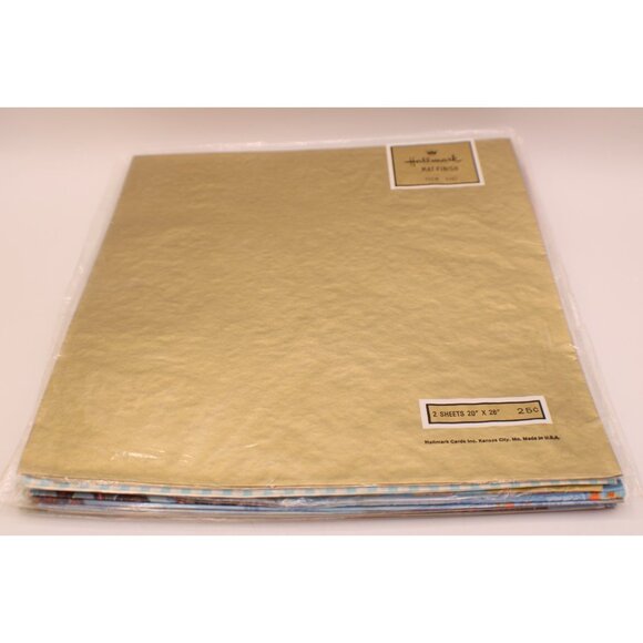 Lot 12 Vtg Assorted All-Occasion Wedding Valentines Holiday Gift Wrap Hallmark - Picture 8 of 11